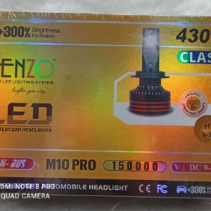 هدلایت لنزو با گارانتی مدل m10proرنگ نچرال(فابریکی)پایه H7
